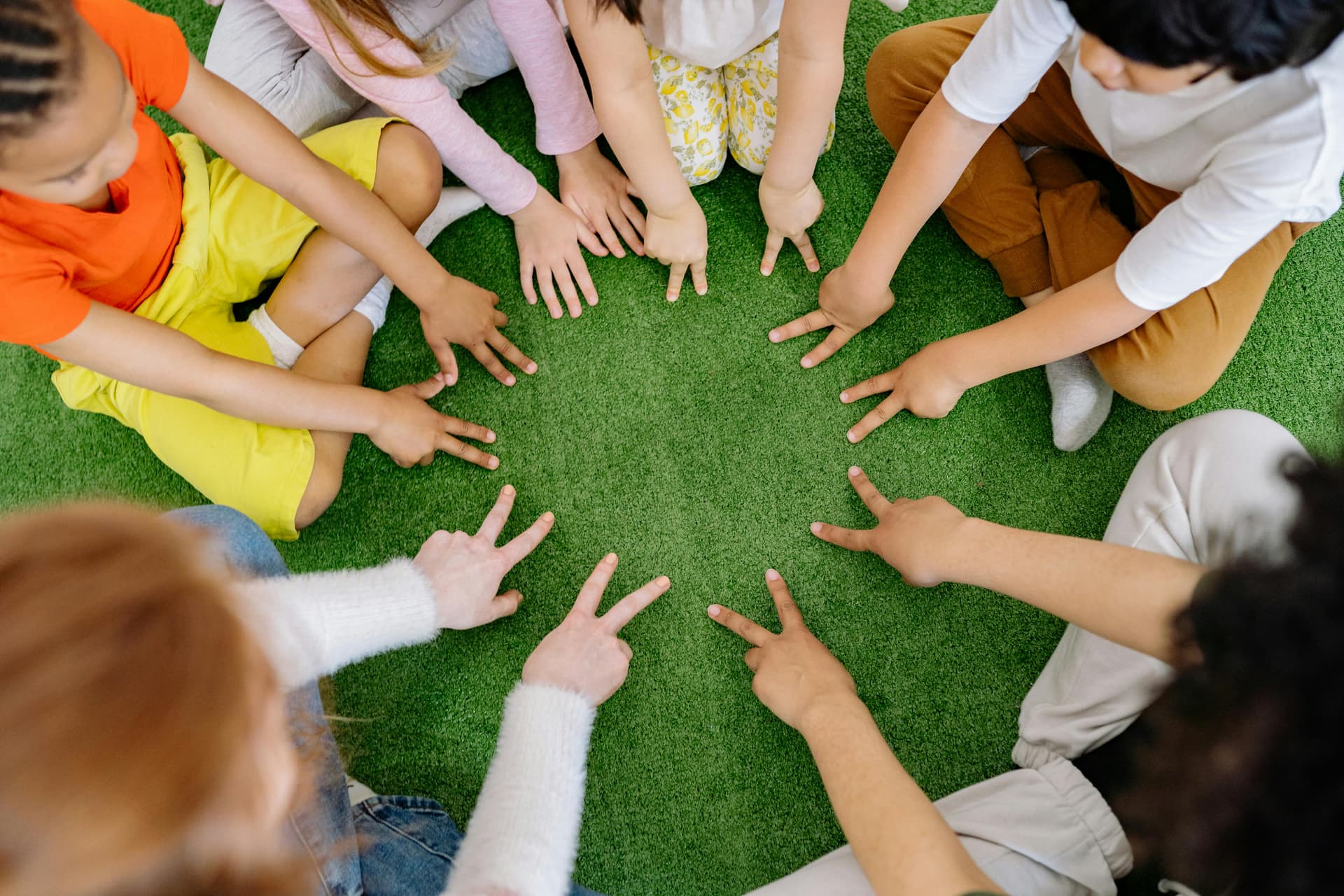 Children in a safe, caring environment at Bright Beginnings