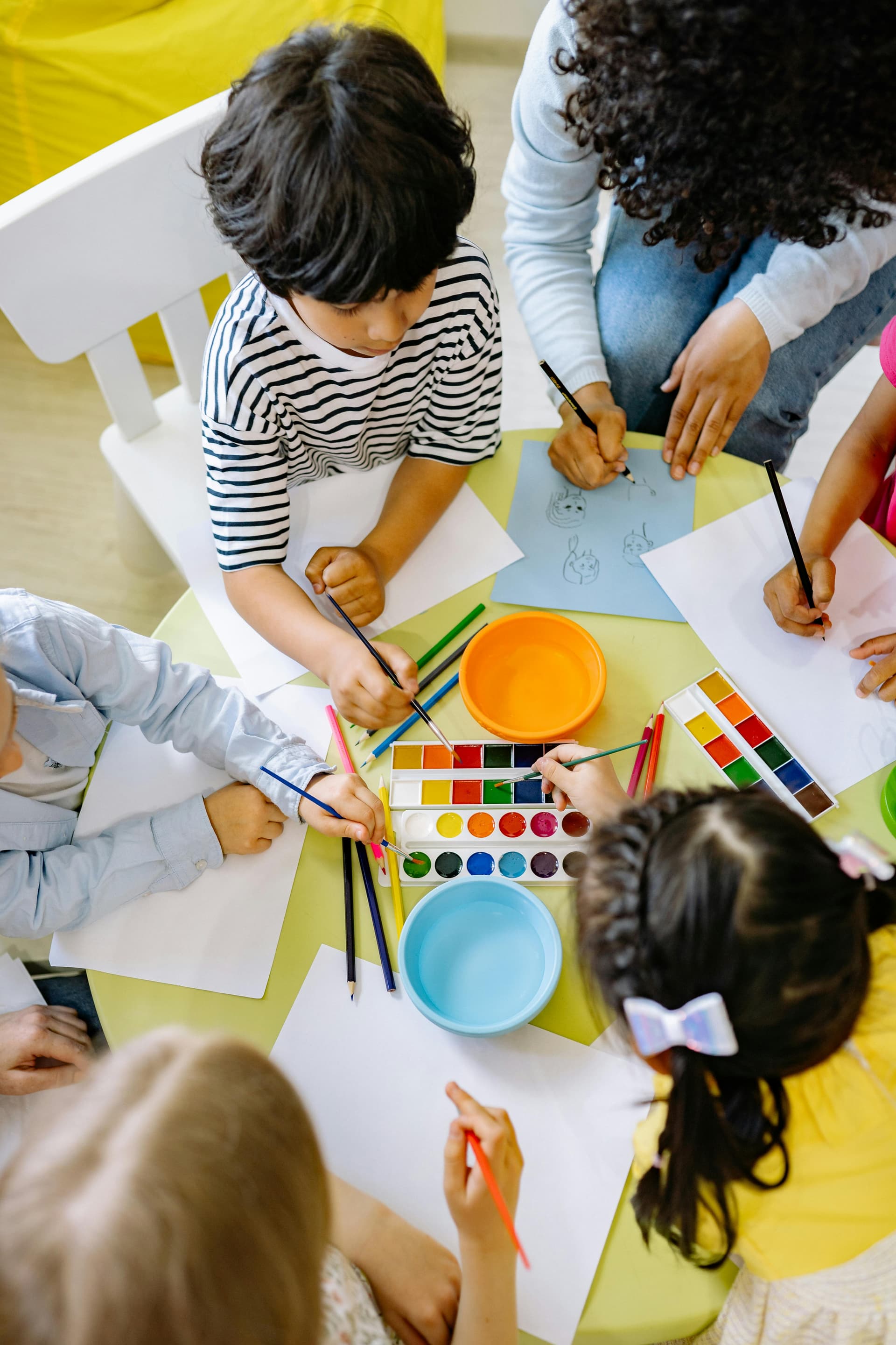 Preschool program at Bright Beginnings